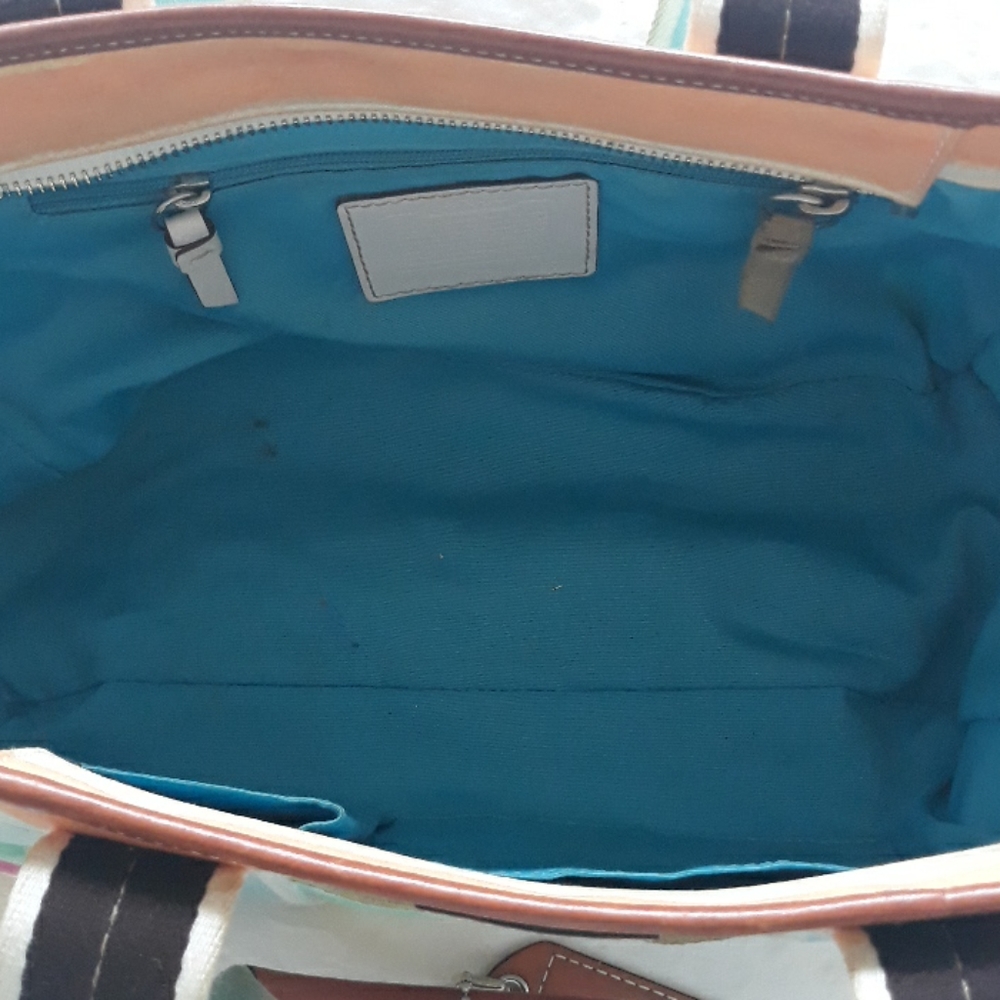 Coach Hampton Watercolor Tote COACH PURSE, #M0673- - Picture 6 of 8